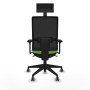 Office Chair with Headrest Piqueras y Crespo 3D066G1 Pistachio