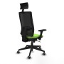 Office Chair with Headrest Piqueras y Crespo 3D066G1 Pistachio
