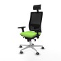 Chaise de Bureau avec Appui-tête Piqueras y Crespo 3D086G1 Pistache
