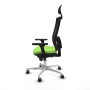 Chaise de Bureau avec Appui-tête Piqueras y Crespo 3D086G1 Pistache