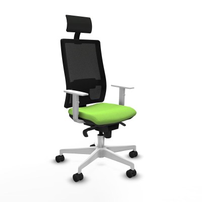 Chaise de Bureau avec Appui-tête Piqueras y Crespo 4B026N1 Pistache