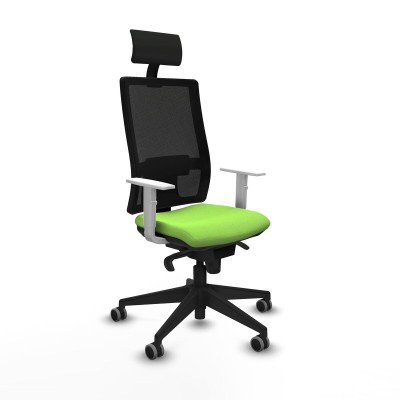 Chaise de Bureau avec Appui-tête Piqueras y Crespo 4B066G1 Pistache