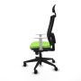 Chaise de Bureau avec Appui-tête Piqueras y Crespo 4B066N1 Pistache