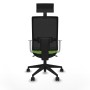 Chaise de Bureau avec Appui-tête Piqueras y Crespo 4B066N1 Pistache