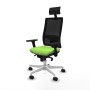 Chaise de Bureau avec Appui-tête Piqueras y Crespo 3D026N1 Pistache