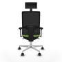 Chaise de Bureau avec Appui-tête Piqueras y Crespo 3D026N1 Pistache