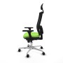 Chaise de Bureau avec Appui-tête Piqueras y Crespo 3D086N1 Pistache