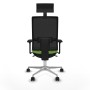 Chaise de Bureau avec Appui-tête Piqueras y Crespo 3D086N1 Pistache