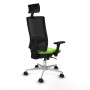 Chaise de Bureau avec Appui-tête Piqueras y Crespo 3D086N1 Pistache