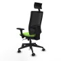 Chaise de Bureau avec Appui-tête Piqueras y Crespo 3D066N1 Pistache