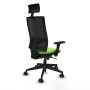 Chaise de Bureau avec Appui-tête Piqueras y Crespo 3D066N1 Pistache