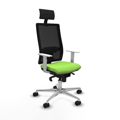 Chaise de Bureau avec Appui-tête Piqueras y Crespo 4B086N1 Pistache