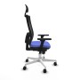 Office Chair with Headrest Piqueras y Crespo 3D026N1 Light Blue