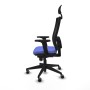 Office Chair with Headrest Piqueras y Crespo 2D066G1 Light Blue