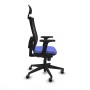 Chaise de Bureau avec Appui-tête Piqueras y Crespo 2D066G1 Bleu clair