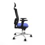 Office Chair with Headrest Piqueras y Crespo 2D086N1 Light Blue