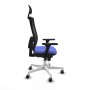 Office Chair with Headrest Piqueras y Crespo 3D026G1 Light Blue