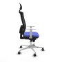 Chaise de Bureau avec Appui-tête Piqueras y Crespo 4B086G1 Bleu clair