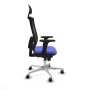 Office Chair with Headrest Piqueras y Crespo 2D086G1 Light Blue
