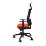 Office Chair with Headrest Piqueras y Crespo 1D066N1 Dark Orange