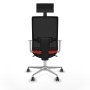Office Chair with Headrest Piqueras y Crespo 4B086G1 Dark Orange