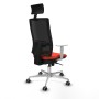 Office Chair with Headrest Piqueras y Crespo 4B086G1 Dark Orange