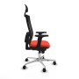Office Chair with Headrest Piqueras y Crespo 2D086N1 Dark Orange