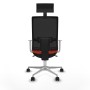 Office Chair with Headrest Piqueras y Crespo 4B086N1 Dark Orange