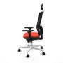Office Chair with Headrest Piqueras y Crespo 3D026N1 Dark Orange