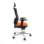 Office Chair with Headrest Piqueras y Crespo 2D086G1 Orange
