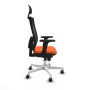 Office Chair with Headrest Piqueras y Crespo 2D026G1 Orange