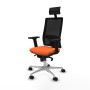 Chaise de Bureau avec Appui-tête Piqueras y Crespo 2D086N1 Orange