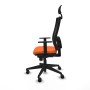 Office Chair with Headrest Piqueras y Crespo 1D066N1 Orange