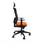 Office Chair with Headrest Piqueras y Crespo 1D066N1 Orange