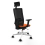 Office Chair with Headrest Piqueras y Crespo 2D026N1 Orange