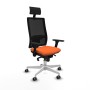 Chaise de Bureau avec Appui-tête Piqueras y Crespo 3D026G1 Orange