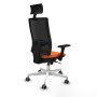 Chaise de Bureau avec Appui-tête Piqueras y Crespo 3D026G1 Orange