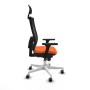 Chaise de Bureau avec Appui-tête Piqueras y Crespo 3D026G1 Orange