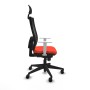 Chaise de Bureau avec Appui-tête Piqueras y Crespo 4B066N1 Orange Foncé
