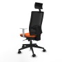 Chaise de Bureau avec Appui-tête Piqueras y Crespo 4B066N1 Orange