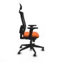 Office Chair with Headrest Piqueras y Crespo 2D066G1 Orange
