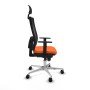 Chaise de Bureau avec Appui-tête Piqueras y Crespo 1D086N1 Orange