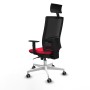 Chaise de Bureau avec Appui-tête Piqueras y Crespo 1D026G1 Rouge
