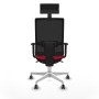 Chaise de Bureau avec Appui-tête Piqueras y Crespo 1D026G1 Rouge