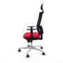 Chaise de Bureau avec Appui-tête Piqueras y Crespo 1D086G1 Rouge