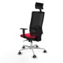 Chaise de Bureau avec Appui-tête Piqueras y Crespo 1D086G1 Rouge