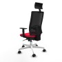 Chaise de Bureau avec Appui-tête Piqueras y Crespo 1D026N1 Rouge