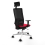 Chaise de Bureau avec Appui-tête Piqueras y Crespo 1D026N1 Rouge