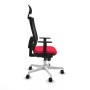 Chaise de Bureau avec Appui-tête Piqueras y Crespo 1D026N1 Rouge