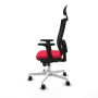 Chaise de Bureau avec Appui-tête Piqueras y Crespo 2D026N1 Rouge